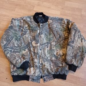 Camouflage hunting jacket Rebark Lynch made in the USA
